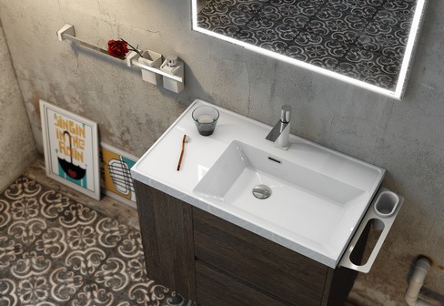 Save space with Sonia Code Bathroom Furniture image 