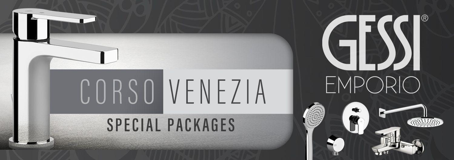 Gessi Corso Venezia Special Packages 